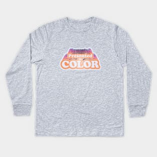 Presented in Color Kids Long Sleeve T-Shirt